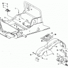 LYNX Передняя рама и подножки