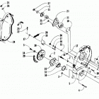 LYNX MOUNTAIN CAT Редуктор и цепь миханизма