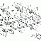 EXT 580 Z Рельс скольжения и гусеница