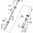 EXT 580 Z Задняя подвеска ,задний амортизатор