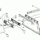 WILDCAT EFI MOUNTAIN CAT Taillight and rear bumper