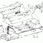 PANTHER DELUXE Gas tank, seat, and taillight assemblies