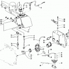 EXT SPECIAL Карбюратор, топливный насос, масляный бак, и глушитель