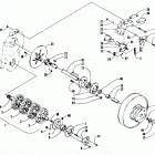 WILDCAT EFI Вал приводной трака и тормоза