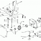 JAG DELUXE Карбюратор, топливный насос, масляный бак, и глушитель