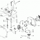PANTERA Карбюратор, топливный насос, масляный бак, и глушитель