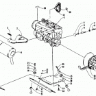 SUPER JAG Опора двигателя и вариатор