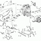 WILDCAT EFI Опора двигателя и вариатор