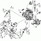 WILDCAT Опора двигателя и вариатор