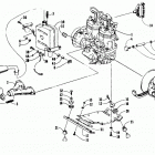 CHEETAH TOURING Опора двигателя и вариатор