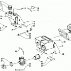 JAG AFS SPECIAL Карбюратор, топливный насос, масляный бак, и глушитель