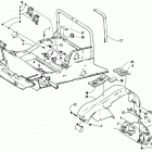 WILDCAT 700 Передняя рама и подножки