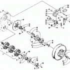 JAG AFS SPECIAL Вал приводной трака и тормоза