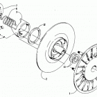 JAG MOUNTAIN CAT Привод сцепления