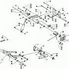 JAG MOUNTAIN CAT Rear suspension arm assemblies