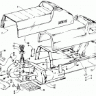 WILDCAT EFI Seat and gas tank assemblies