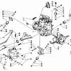 EXT SPECIAL Опора двигателя и вариатор