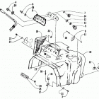 CHEETAH TOURING Switch and console assembly