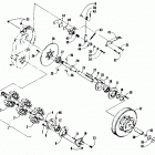 JAG AFS DELUXE Вал приводной трака и тормоза