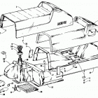 EL TIGRE EXT Seat and gas tank assemblies
