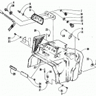 CHEETAH TOURING Switch and console assembly