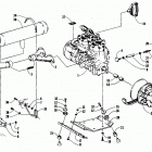 EL TIGRE EXT SPECIAL Опора двигателя и вариатор