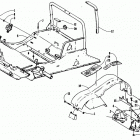 EL TIGRE EXT SPECIAL Передняя рама и подножки