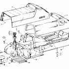 EL TIGRE EXT SPECIAL Seat and gas tank assemblies