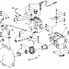 WILDCAT 650 Oil  /  water tank, carburetor, and silencer assemblies