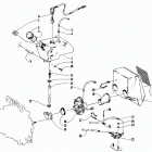 PROWLER Карбюратор, топливный насос, масляный бак, и глушитель