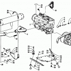 JAG AFS Опора двигателя и вариатор