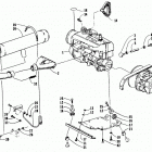 COUGAR Опора двигателя и вариатор