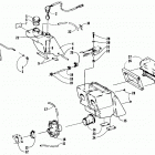 COUGAR Карбюратор, топливный насос, масляный бак, и глушитель