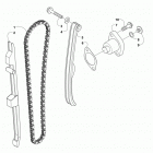 ATV 500 GREEN Цепь ГРМ