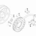 ATV ALTERRA 400 Green (US), Red (US) Магнето