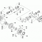 XC 450 EFI  White (US) Передний редуктор