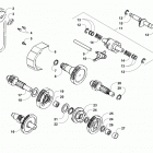 ATV 150 UTILITY  Green (US) Трансмиссия