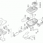 ATV 500 RED Воздухозаборник