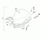 TRV 700 T3S RED Сидение