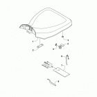 ATV ALTERRA 450 Red (US), Green (US) Сидение