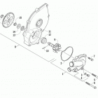 ATV 500 RED Водяной насос