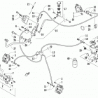 ATV 1000 XT RED Гидравлический тормозной механизм