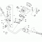ATV ALTERRA 450 Red (US), Green (US) Руль