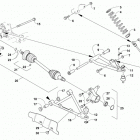 ATV 550 EFT BLACK Передняя подвеска