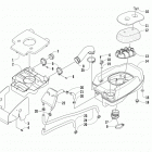 ATV 1000 XT EFT RED Воздухозаборник