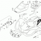 ATV 300 2X4 UTILITY  Green (US) Front body and headlight assembly