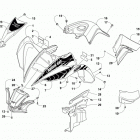 XC 450 EFI  White (US) Front body assembly