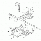 ATV 150 UTILITY  Green (US) Задняя подвеска