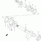 LT-F500F Quad Runner 4WD Балансир кривошипа