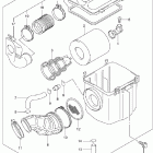 LT-F400F Eiger 4WD Воздухозаборник